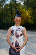 NTU Nomvula Sheath Dress (Offwhite)