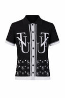NTU Knitted Short Sleeved Shirt (Black)