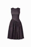 NTU Ladies Mono Sleeveless Dress (Brown)