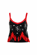 NTU Ladies 2 Piece Skirt and Bra (Black)