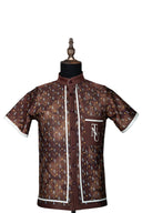 NTU Scuba Short Sleeved Shirt (Brown)