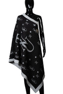 NTU Ityali – The Shawl (Black Mono)