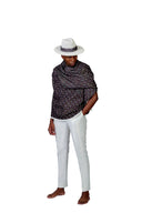 NTU Men’s Maxi Shawl (Brown)