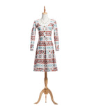 NTU Pleated Dress (Offwhite)