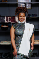 NTU Ladies Dress With Sash (Green)