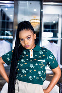 NTU Cropped Mono Golfer (Green)