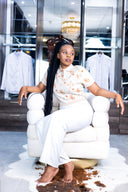 NTU Cropped Mono Golfer (Beige)