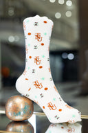 NTU Offwhite Mono Socks