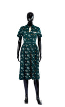 NTU Ladies Mono Pleated Dress (Green Knit)