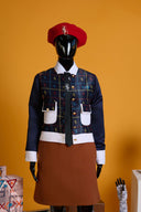 Koftown Harrington Jacket (Navy Scotch)