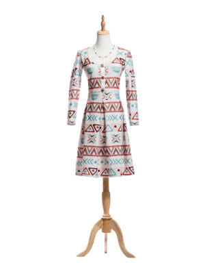 NTU Pleated Dress (Offwhite)