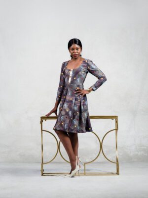 NTU Pleated Dress (Ingwe)