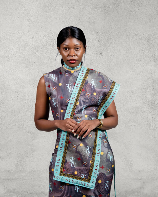 NTU Ladies Dress With Sash (Ingwe) - Image 4