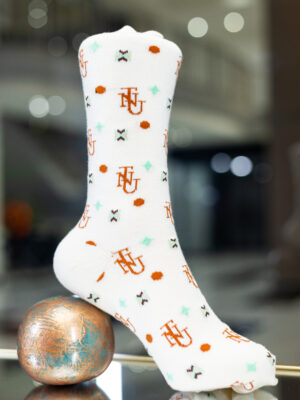 NTU Offwhite Mono Socks