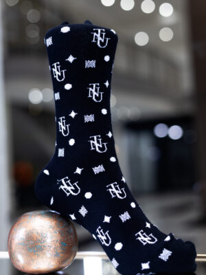 NTU Black Mono Socks